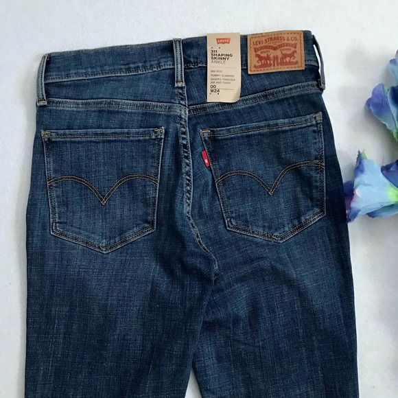 Levi's NWT 311 Shaping Skinny Ankle Jeans Women 00/24 - Picture 7 of 12
